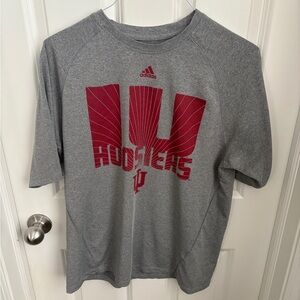 Adidas Indiana Hoosiers Climalite Tee Men’s Medium